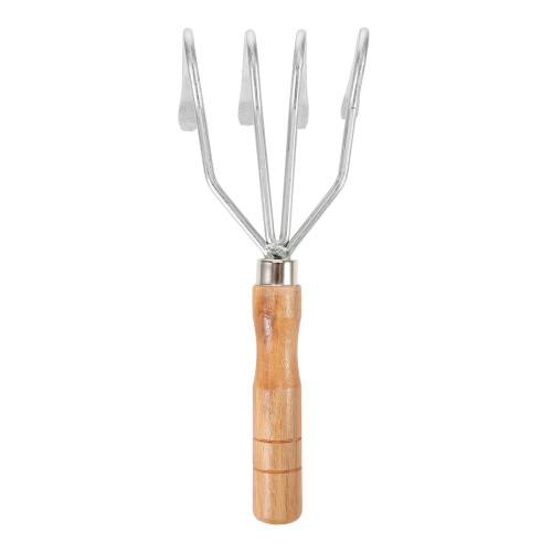 Garden Rake Claw Handheld Clamming Rake Wood 1set