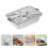 aluminiumfolien-backform mit deckel, hitzebeständig, einweg 5