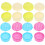 Condiment Container Assorted Color 8pcs 1.7x1.4x0.8in 10
