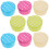 Condiment Container Assorted Color 8pcs 1.7x1.4x0.8in 4