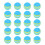 25pcs Sponge Ball Rainbow Ball Training Ball Practice Ball 3