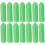 100pcs Self-Drilling Anchors Cylindrical Green Plastic For 10