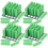 100pcs Self-Drilling Anchors Cylindrical Green Plastic For 9
