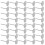 Decorative Tacks Flat Head Metal Push Pins For Home Decor 150pcs 11