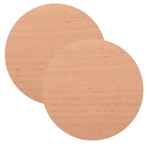 Cedar Packs Round Cedar Sheets Spanish Cedar 2pcs Khaki