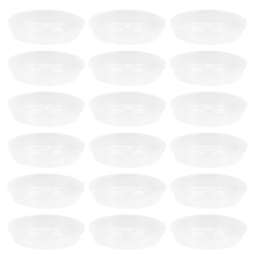 30 Pcs Plastic Drip Tray Watering Planter Insert Flowerpot Saucers 1