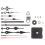 Diy Clock Clock Movement Kit Plastic 4 Sets 3