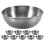 Stainless Steel Dipping Bowls Silver For Kitchen 10pcs 1