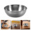 Stainless Steel Dipping Bowls Silver For Kitchen 10pcs 10