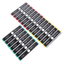 1 gewichtsetiketten voor fitnesszaal, klevende labels en stickers