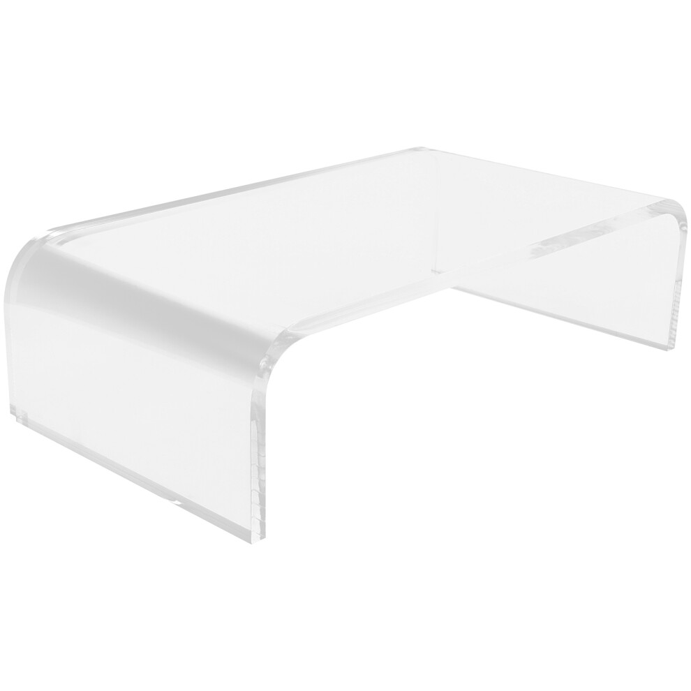 Clear Acrylic Monitor Riser Stand For Desk Computer Screen Storage 3164262421519