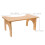 Tabouret Ergonomique En Bois Solide Pour Salle De Bain 2