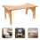 Tabouret Ergonomique En Bois Solide Pour Salle De Bain 8