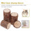 Fake Tree Stump Round Wood Multi 8