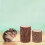 Fake Tree Stump Round Wood Multi 5