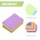 Unbranded  80 Pcs Colored Envelope Light Weight Envelopes Draw On 8