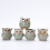 5 Pcs Owl Succulent Ornaments Unique Small Pot Mini Ceramic Pots 7