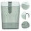 Refrigerator Fresh Keeping Box Green Plastic 1pack 5