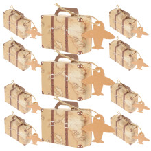 Raindrops 50 Pcs Favor Boxes For Wedding Gift Packing Travel