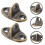 2pcs Windproof Brass Window Hook Base Home Accessories Support 4