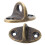 2pcs Windproof Brass Window Hook Base Home Accessories Support 10