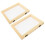 2 Pcs Wood Art Picture Frame Material Package Child 3