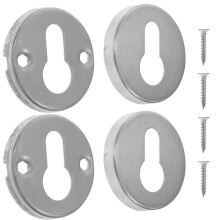 Home Security Lock Cover Iron Silver 1 Set