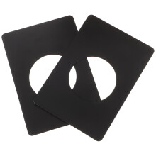 Gymnture Door Reinforcement Plate Kit For Front Door Repair (Black)