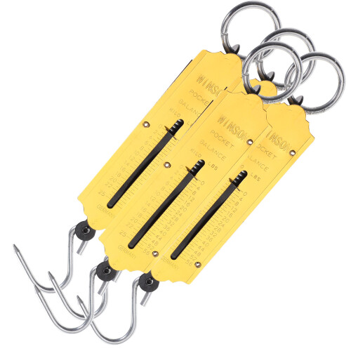 Double-Sided Display Mechanical Hanging Scale Iron 4set 2