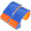 Heart Shaped Blue Plastic Flower Box Storage 2pcs 2