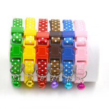 Collier Cloche Chien Vert Durable Confortable Pour Petit Animal