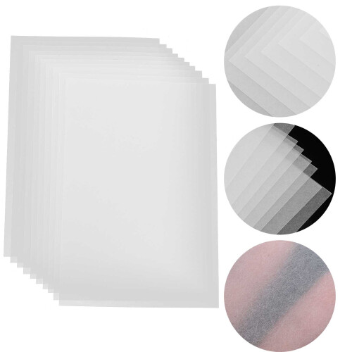 10pcs Heat Shrink Sheets Cuttable Heat Shrink Material Shrink Diy 2