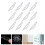 12 Pcs Double Hole Positioning Hook Curtain Roller Hooks Retainer 5