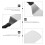 Flat Spatula Metal Pp Turning 1 Set Kitchenware 10