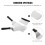 Flat Spatula Metal Pp Turning 1 Set Kitchenware 11