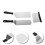 Flat Spatula Metal Pp Turning 1 Set Kitchenware 5