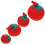 Red Pp Cotton Sewing Pin Pillow 4pcs For College Students 1