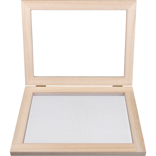 Diy Paper Craft Tools Diy Paper Making Frame Wood Beige 1pcs