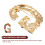 Unique Decoration Letter Brooch Pin Lightweight Man 9