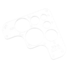 Circle Corner Ruler Acrylic Stencil Template Acrylic Circle Template