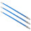 3 Pcs Replacement Grease Hose Spring Flexible Extension Blue 1
