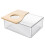 Hamster Sand Container Transparent 1pack 7.86x5.89x3.14in 1
