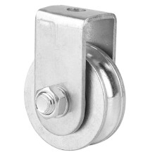 Single Wheel Pulley Hoist Steel Loading Pulley For Heavy Lifting