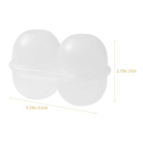 2pcs Egg Holder For Camping With Shockproof Design 11x6.2x7cm 1