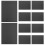 10 Pcs Foam Board Sponges Bubble Insulation White Poster Black 7