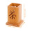 Gongfu Tea Set Tools Light Brown Bamboo 1set 4.1x3x3in 2
