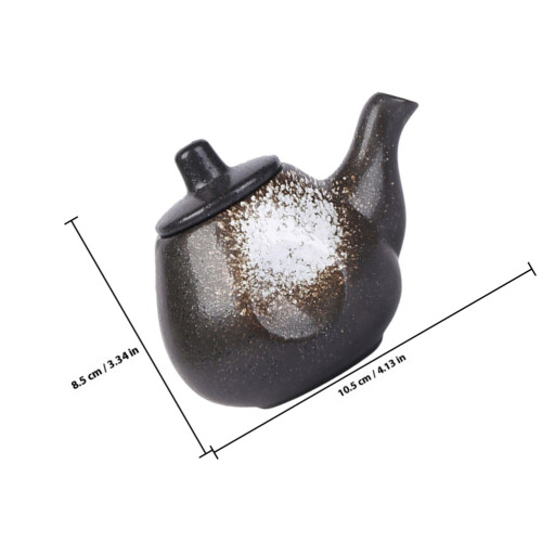Dispenser Ceramic Soy Sauce Bottle Sturdy Kettle Versatile Container 1