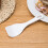 2pcs White Compact Non Stick Rice Paddle For Kitchen Use 9