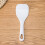 2pcs White Compact Non Stick Rice Paddle For Kitchen Use 8