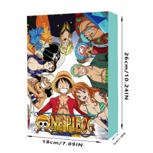 (One Piece)One Piece Luffy 24 Jours Noël Calendrier de l'Avent Anime PVC Décoration Cadeaux